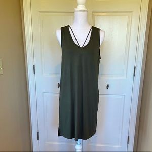 Press Dress Green Dress